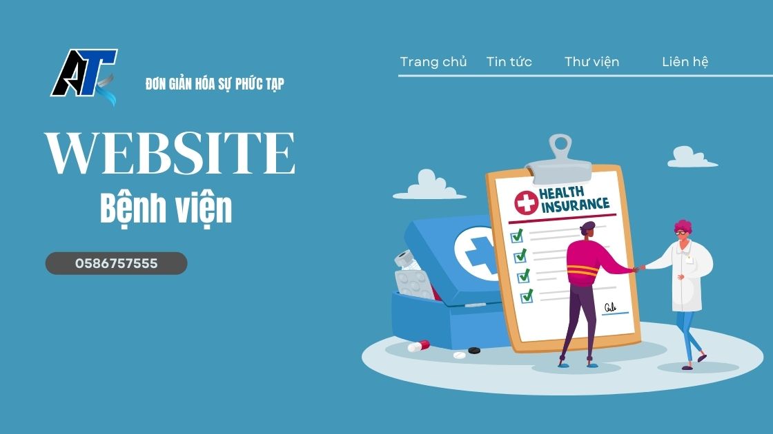 THIẾT KẾ WEBSITE BỆNH VIỆN