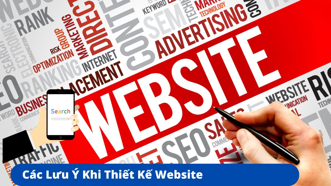 Các lưu ý khi thiết kế website