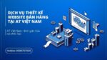 Dịch vụ thiết kế website bán hàng