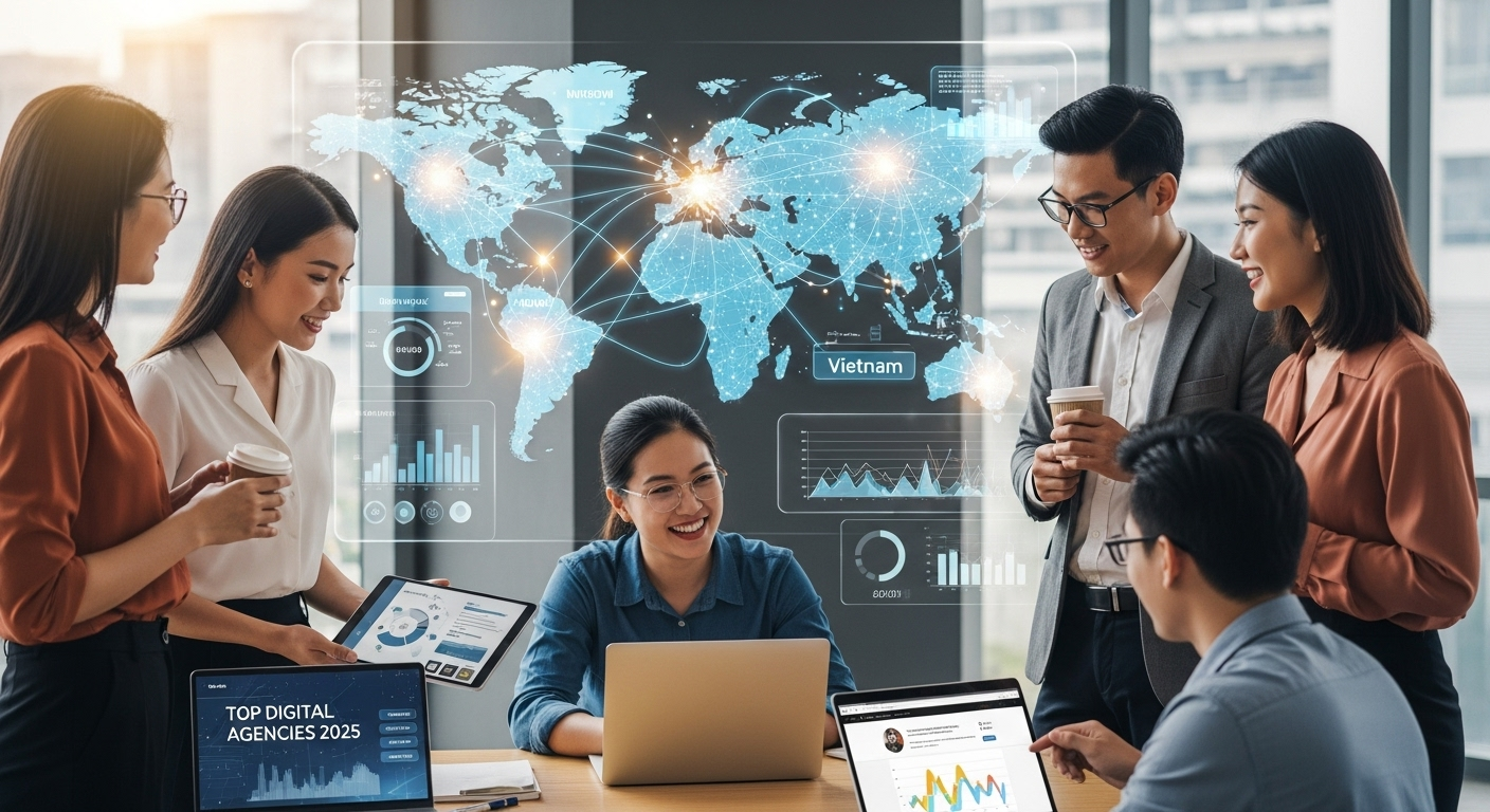 Top Digital Agency tại Việt Nam & Toàn Cầu 2025