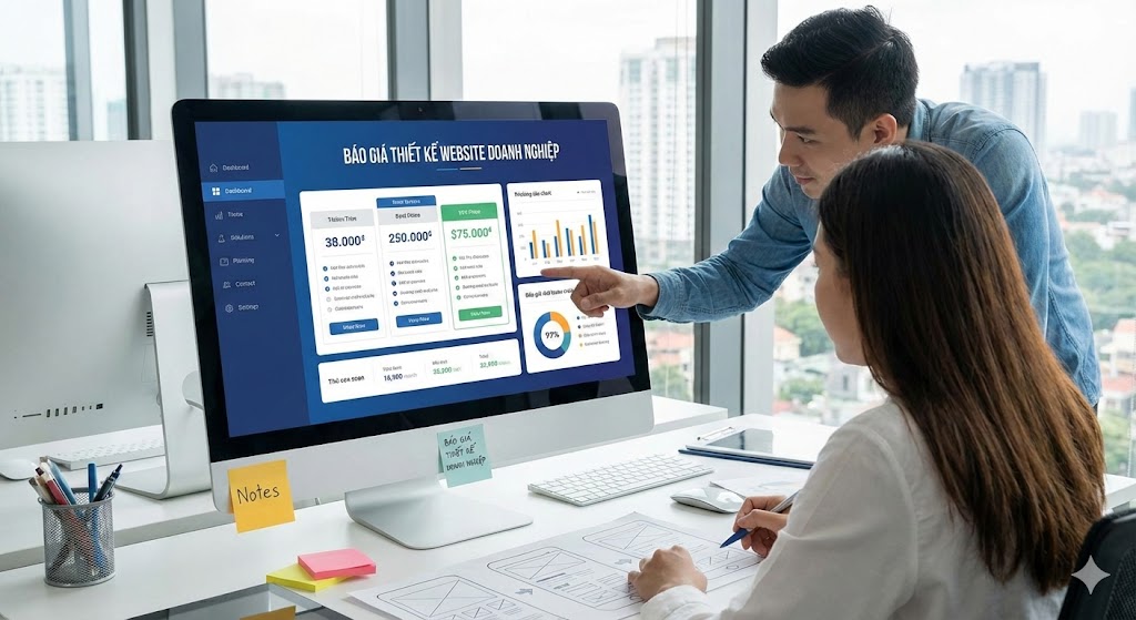 Báo Giá Thiết Kế Website Doanh Nghiệp