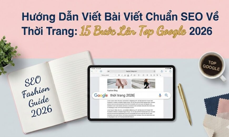 Hướng Dẫn Viết Bài Viết Chuẩn SEO Về Thời Trang