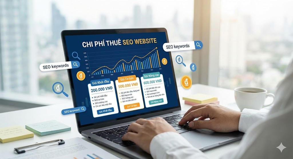 chi phí thuê SEO website