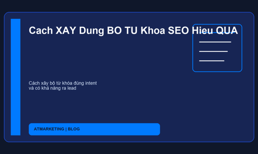 Cach XAY Dung BO TU Khoa SEO Hieu QUA