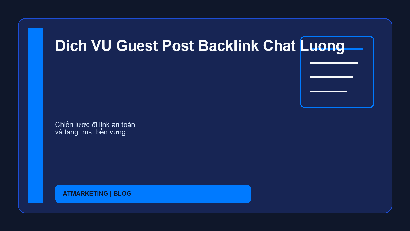Dich VU Guest Post Backlink Chat Luong