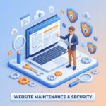 Dịch vụ chăm sóc website - Website maintenance and security