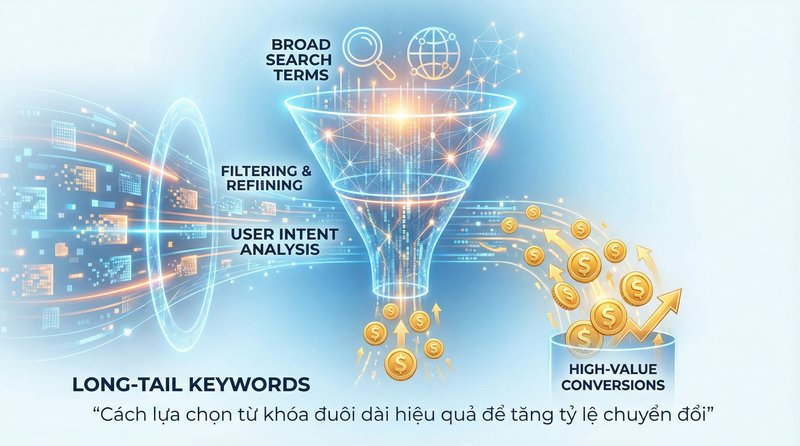 Cách lựa chọn từ khóa đuôi dài hiệu quả để tăng tỷ lệ chuyển đổi