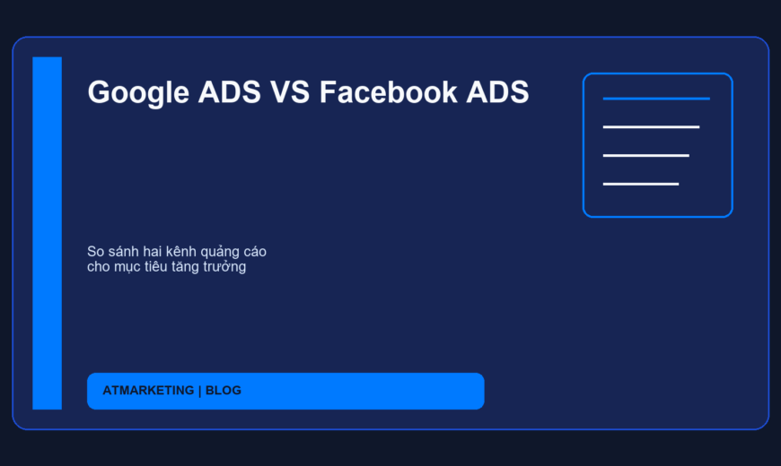Google ADS VS Facebook ADS