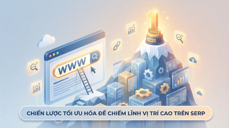 Chiến lược tối ưu hóa để chiếm lĩnh vị trí cao trên SERP