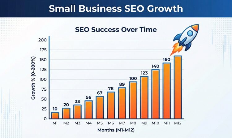 Sự tăng trưởng SEO cho doanh nghiệp nhỏ