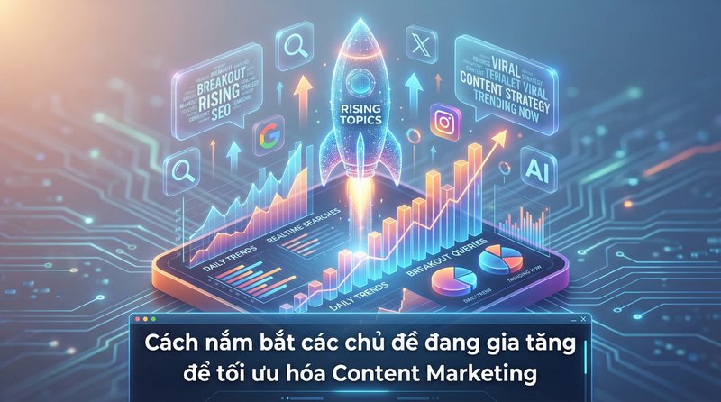 Cách nắm bắt các chủ đề đang gia tăng để tối ưu hóa Content Marketing