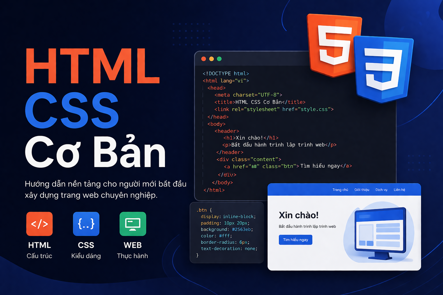 HTML CSS Cơ Bản