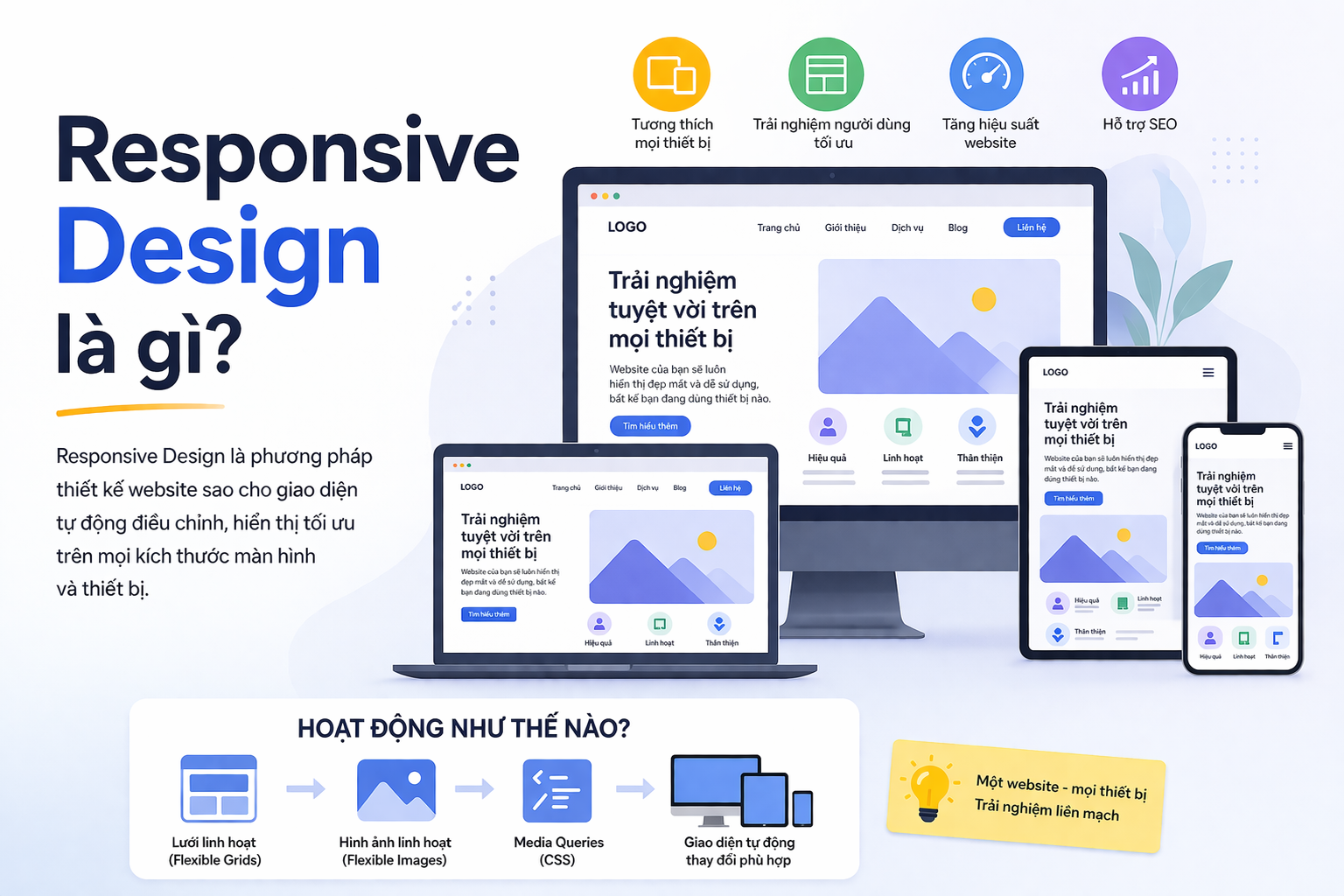 Responsive Design Là Gì?