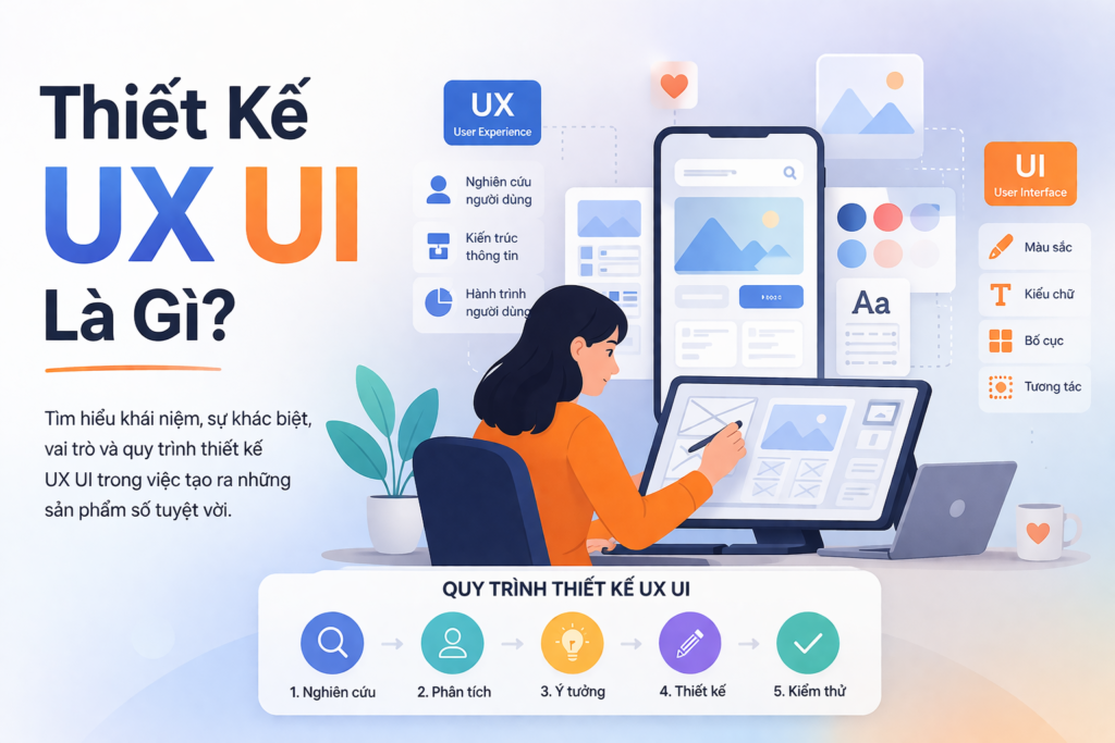 Thiết Kế UX UI Là Gì?