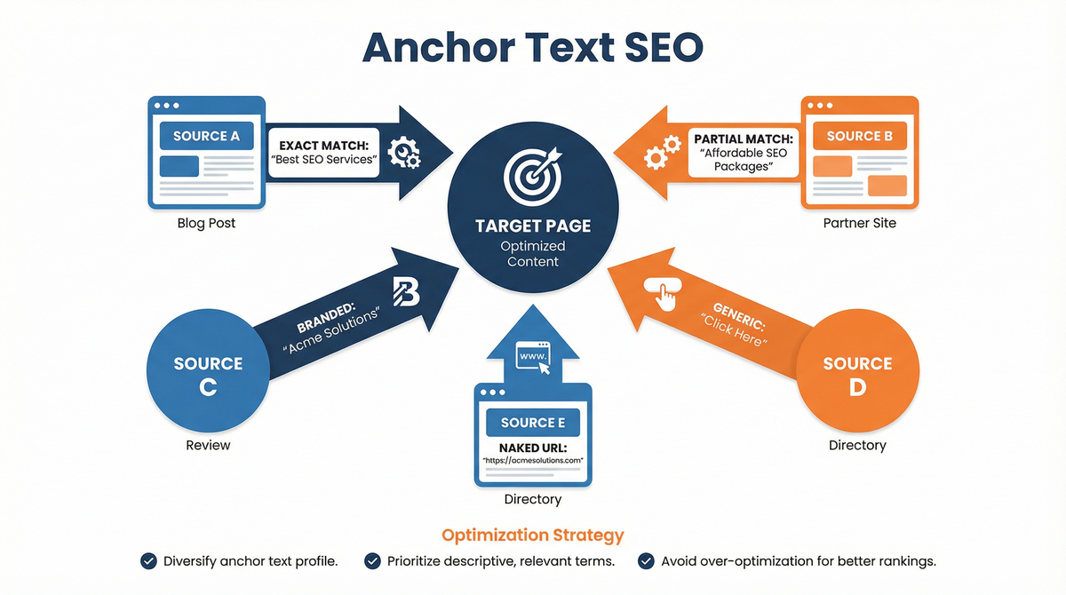Infographic anchor text là gì