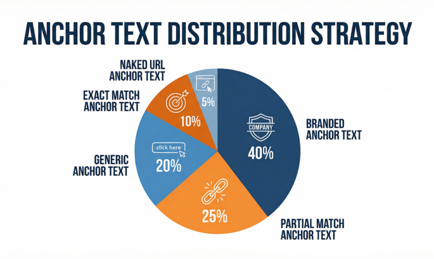 Infographic anchor text và ngữ cảnh liên kết trong SEO