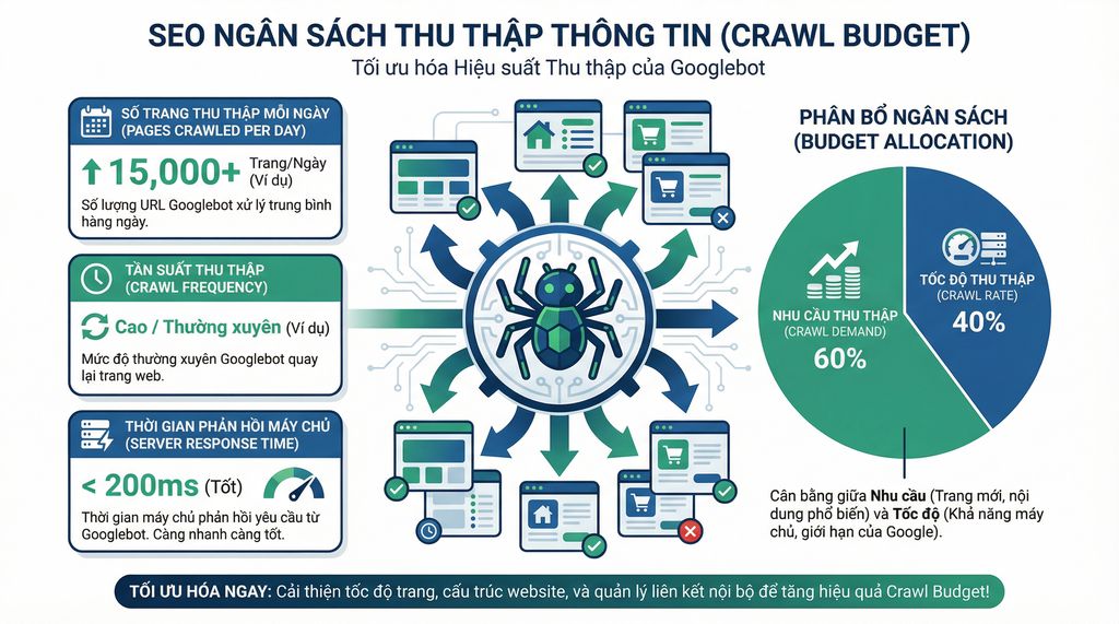 crawl budget là gì - AT Việt Nam