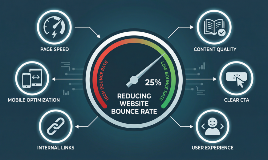 Infographic giảm bounce rate