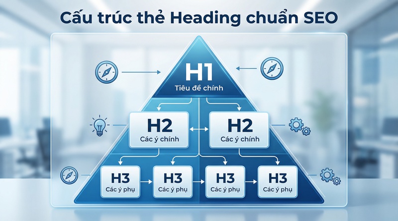 Cấu trúc thẻ Heading chuẩn SEO