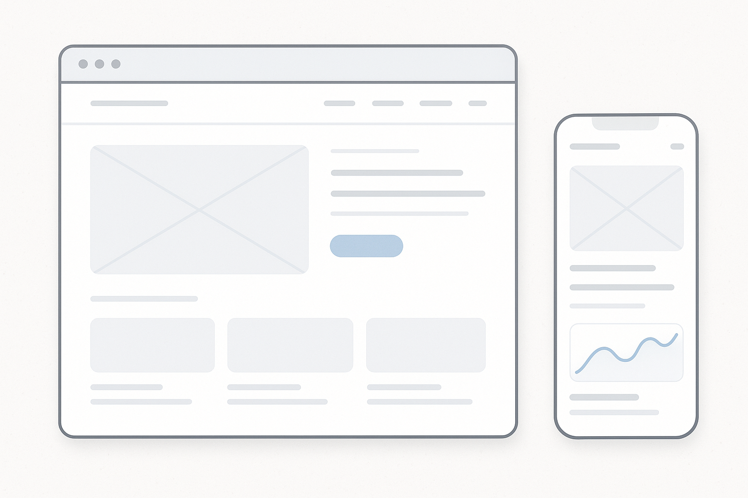 Minh họa giao diện website tối ưu UI UX cho bài viết ui ux website là gì