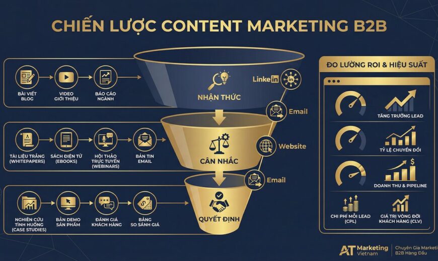 Infographic content marketing b2b - AT Marketing Vietnam