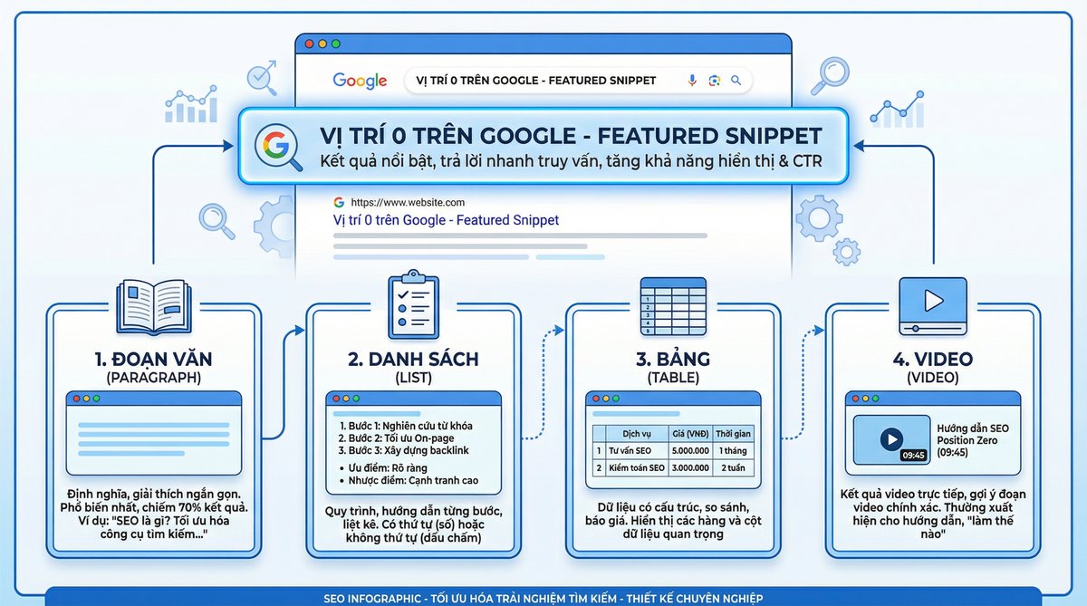 Featured image: featured snippet là gì