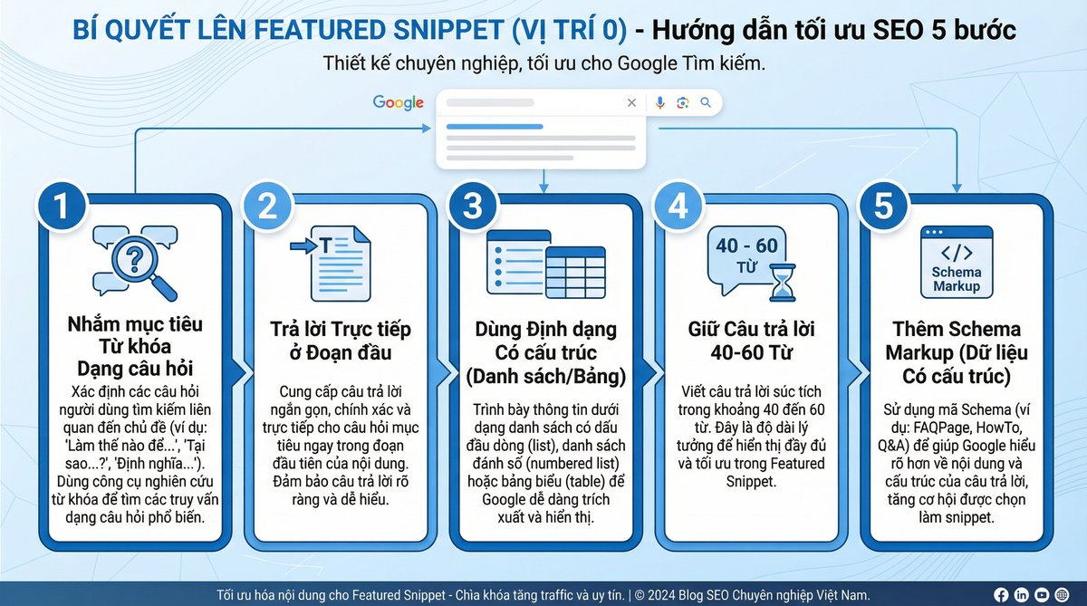 Minh họa về featured snippet là gì