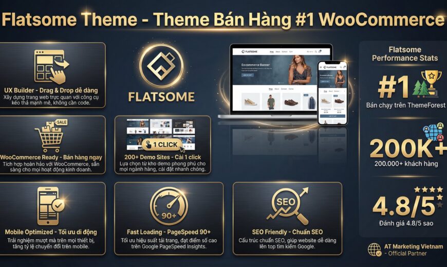 hướng dẫn flatsome theme - AT Marketing Vietnam