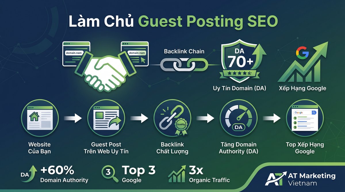 Làm chủ Guest Posting SEO – AT Marketing Vietnam