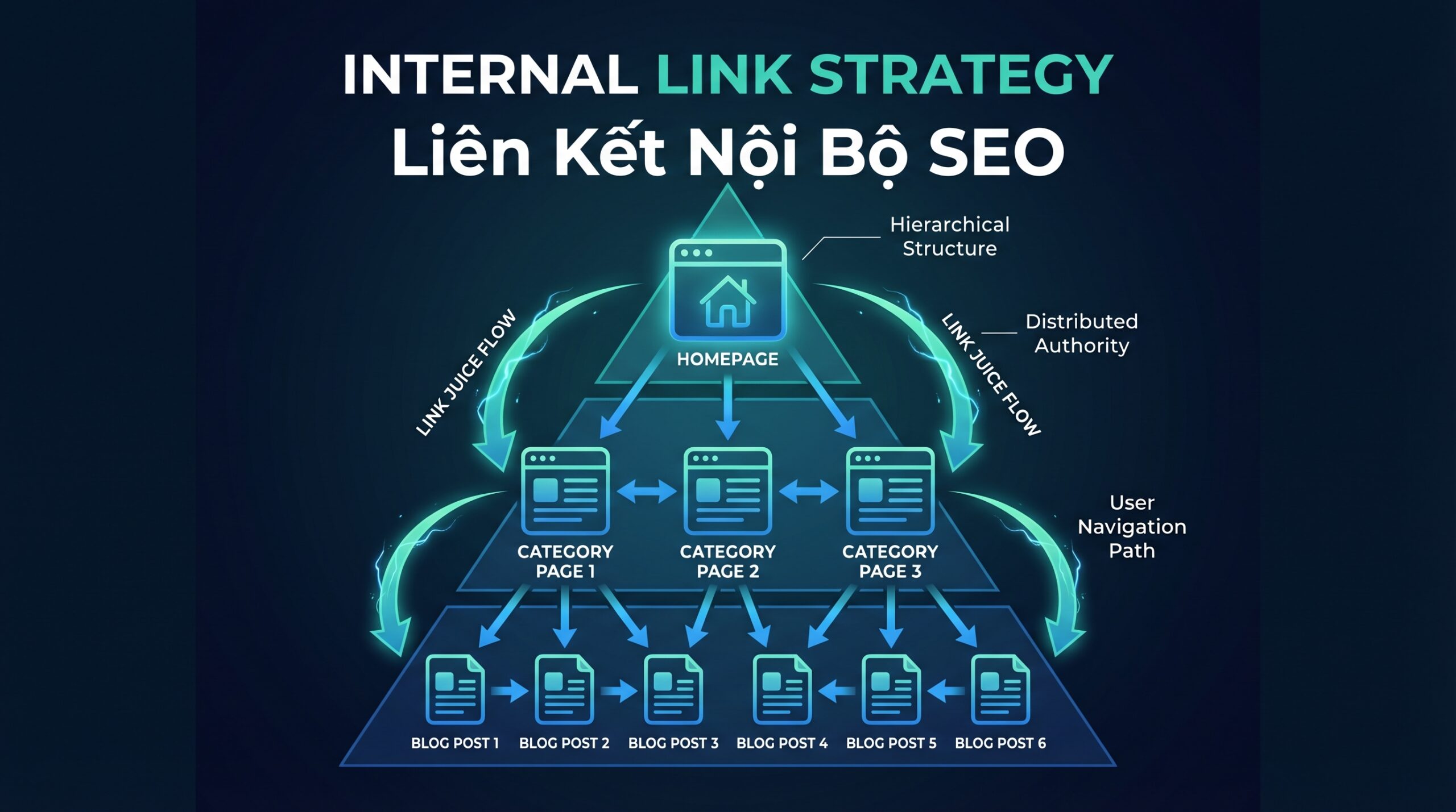 Internal Link Strategy - Chiến lược liên kết nội bộ SEO hiệu quả
