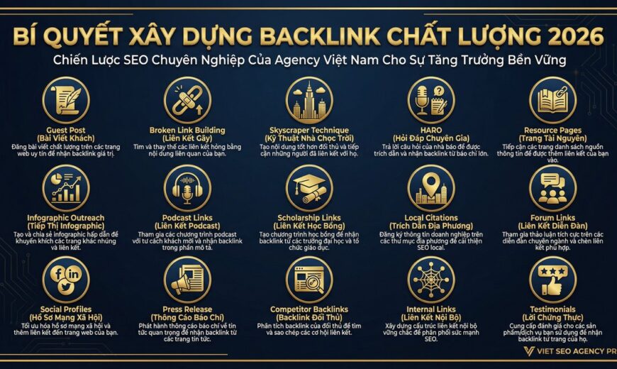 SEO infographic: chiến lược link building