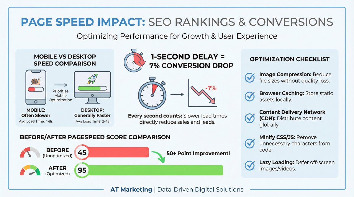 Tác động của tốc độ tải trang đến SEO và tỷ lệ chuyển đổi