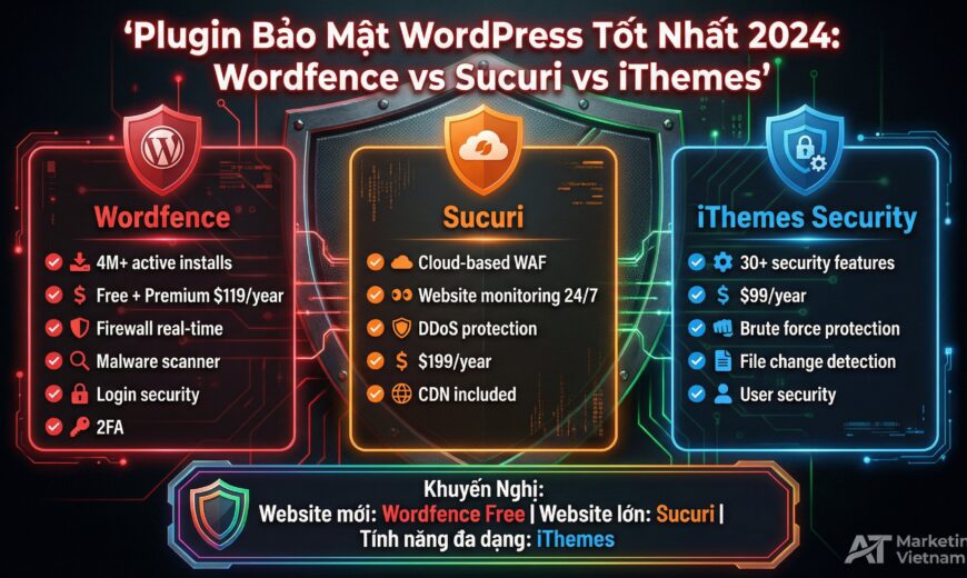 plugin bảo mật wordpress - AT Marketing Vietnam