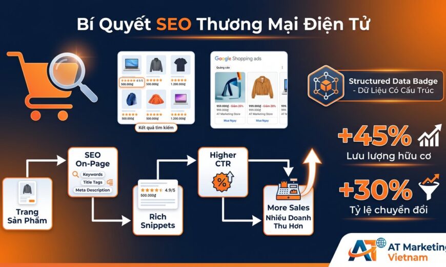 Bí quyết SEO thương mại điện tử - AT Marketing Vietnam