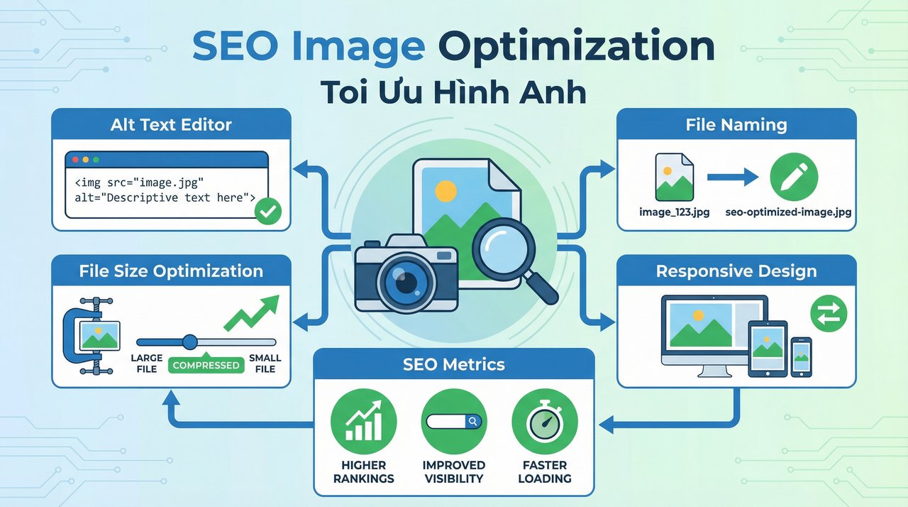 Tối ưu hình ảnh SEO - Hướng dẫn đầy đủ từ A đến Z
