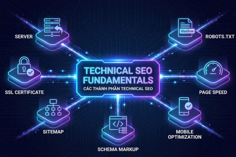Technical SEO là gì - Các thành phần kỹ thuật SEO cơ bản