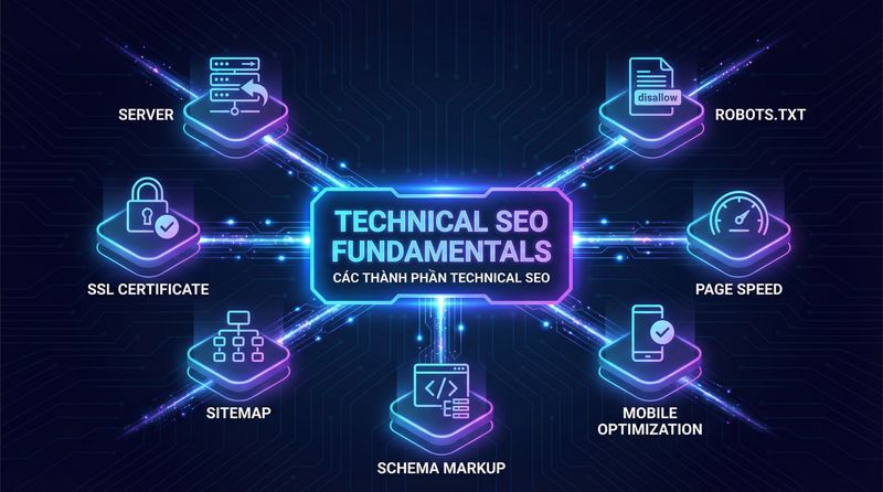 Technical SEO là gì - Các thành phần kỹ thuật SEO cơ bản