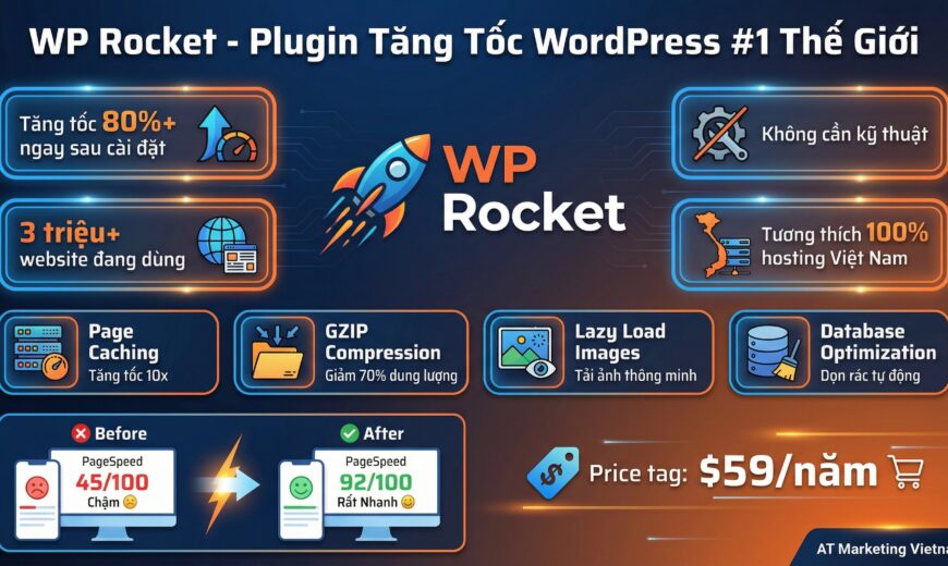 hướng dẫn wp rocket - AT Marketing Vietnam