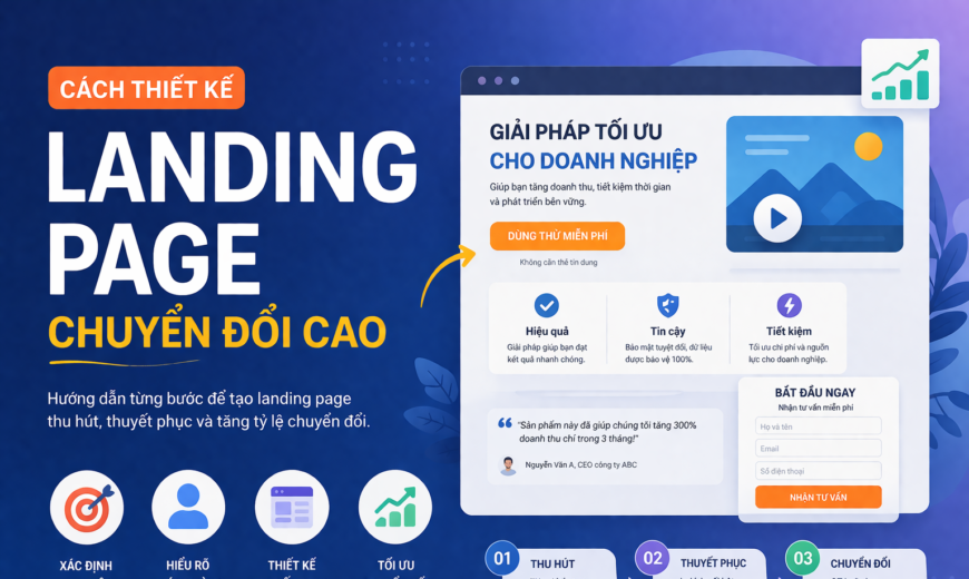 Cách Thiết Kế Landing Page Chuyển Đổi Cao