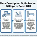 Quy trình 5 bước tối ưu Meta Description để tăng CTR