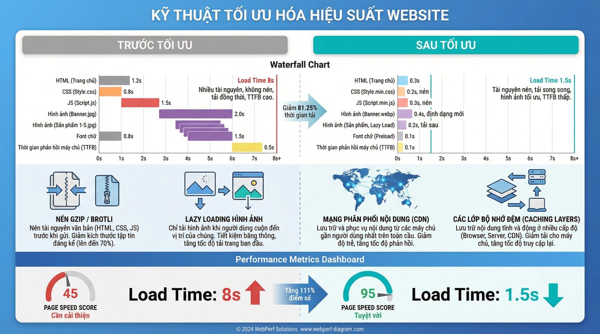 tối ưu tốc độ website
