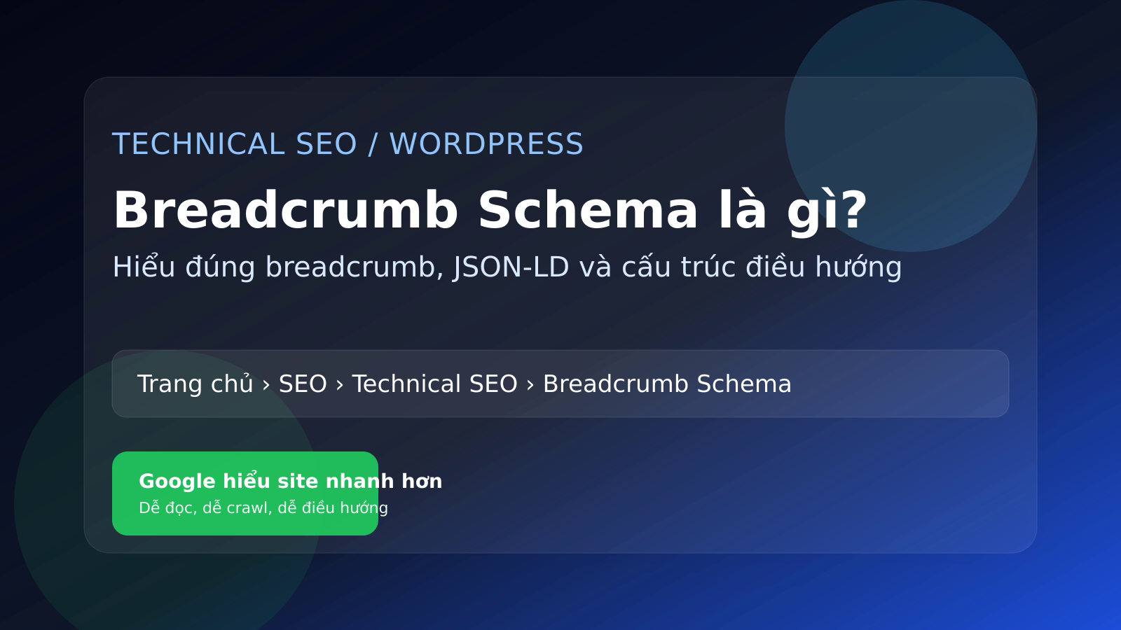 Breadcrumb schema là gì? Minh họa cấu trúc điều hướng breadcrumb cho website