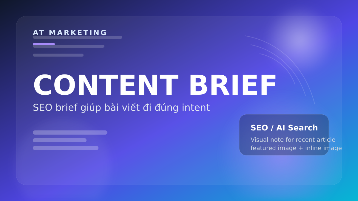 CONTENT BRIEF