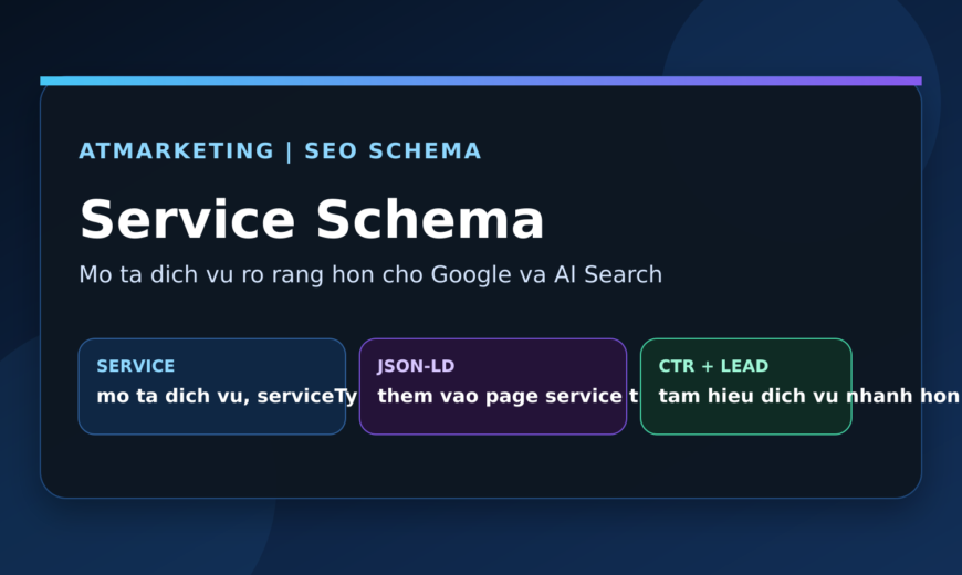 Ảnh bìa Service Schema cho trang dịch vụ WordPress
