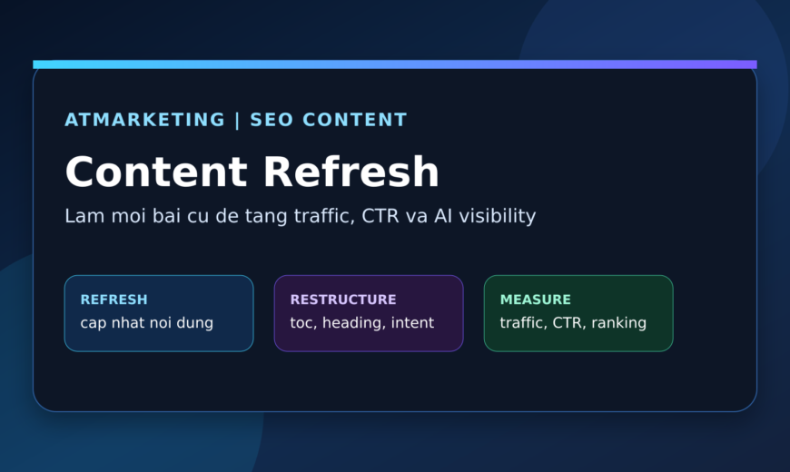 Banner content refresh SEO với giao diện dark-tech