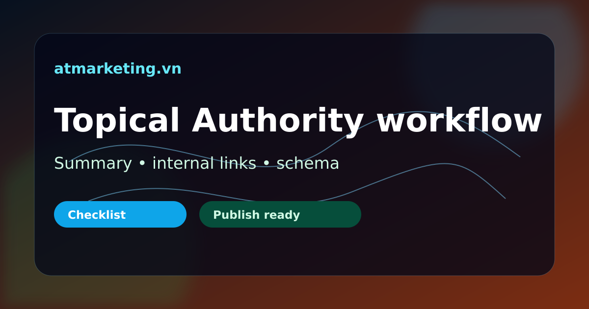Topical Authority
