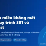 Ảnh bìa hướng dẫn đổi tên miền không mất SEO với quy trình chuyển hướng 301 và checklist sau chuyển